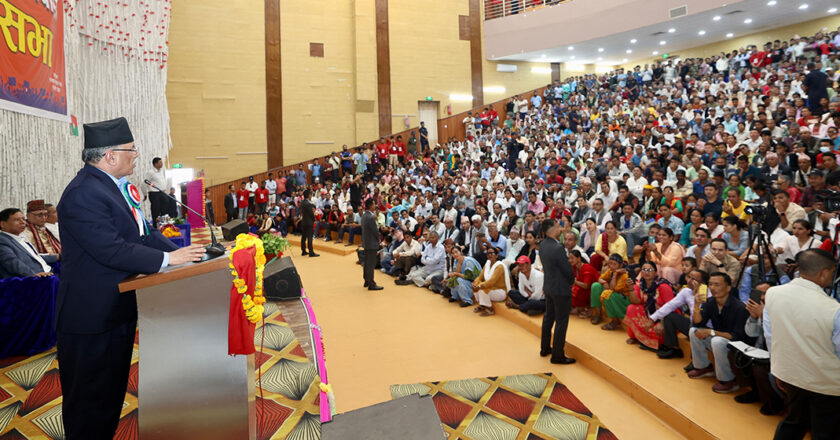 भ्रष्टाचारको फाईलमा मेरो नाम देखिए मलाई पनि नछाड्नु ःप्रधानमन्त्री प्रचण्ड