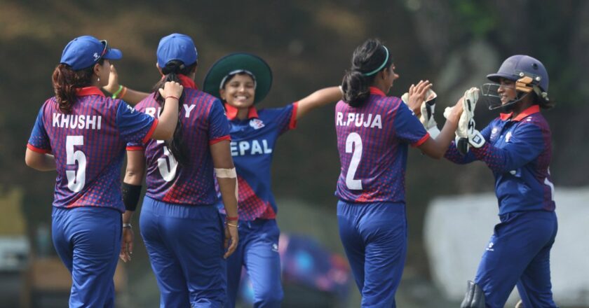 कतारलाई हराउँदै नेपाल आइसीसी महिला टि २० को सेमिफाइनलमा