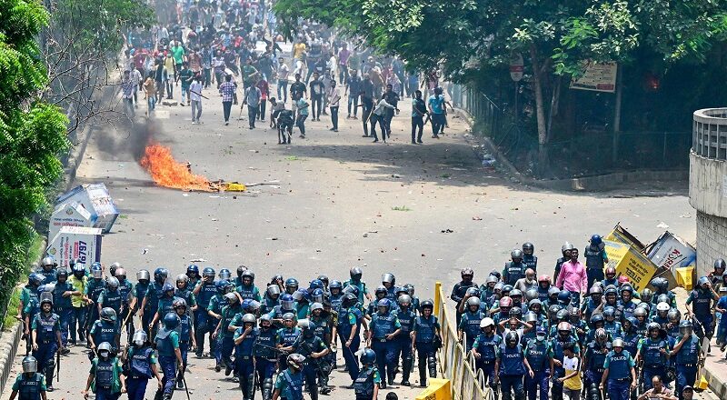 आरक्षण विरोधी आन्दोलन चर्किएपछि बङ्गलादेशमा मोबाइल इन्टरनेट नेटवर्क बन्द