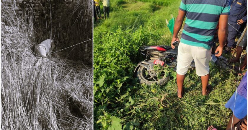 मोटरसाइकल दुर्घटनामा वडाध्यक्षको मृत्यु