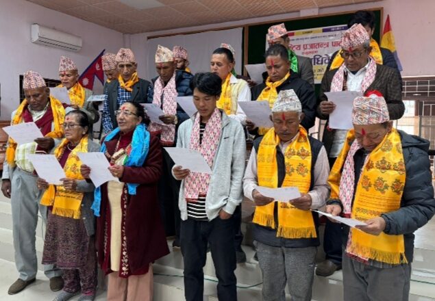 राष्ट्रिय प्रजातन्त्र पार्टि संखुवासभाकाे अध्यक्षमा श्रेष्ठ