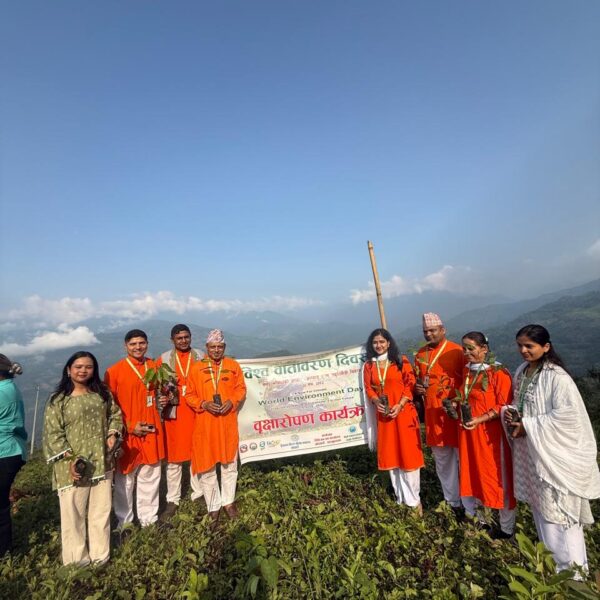 वातावरण दिवसका अवसरमा बृक्षारोपण